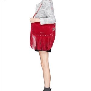 Michael Kors Billy Purse in Red